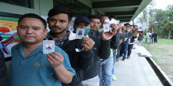 नाम्ची जिल्लामा लगभग 81.86 प्रतिशत मतदान