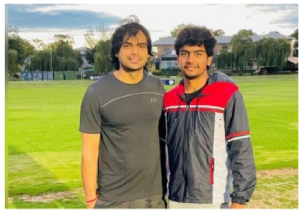 Neeraj chopra and himanshu