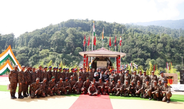 राज्यपालले सिक्किम प्रेरणा स्थलमा 70 फीटको राष्ट्रिय ध्वज उद्घाटन गरे
