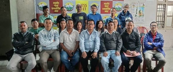 प्रजातान्त्रिक असंगठित श्रमिक संगठन खरसाङ महकुमा समितिकाे सभा सम्पन्न