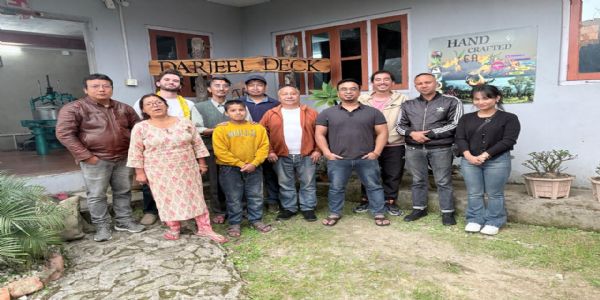 ‎दार्जी टी डेक स्टुडियो, खरसाङमा तीन दिने विशेष टी प्रोसेसिङ तालिम सम्पन्न