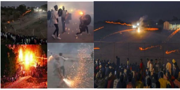 मध्यप्रदेशको गौतमपुरामा ‘हिंगोट युद्ध’ परम्परा चम्किलो ज्योतिको साथ पुनः जीवित