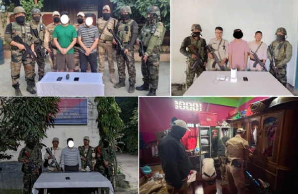 Militants arrested Militants arrested