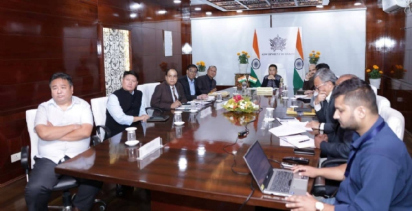 मुख्यमन्त्रीले पूर्वोत्तर राज्यहरूमा कृषि र बागवानी सम्बन्धी उच्चस्तरीय कार्यदलको बैठकमा भाग लिए