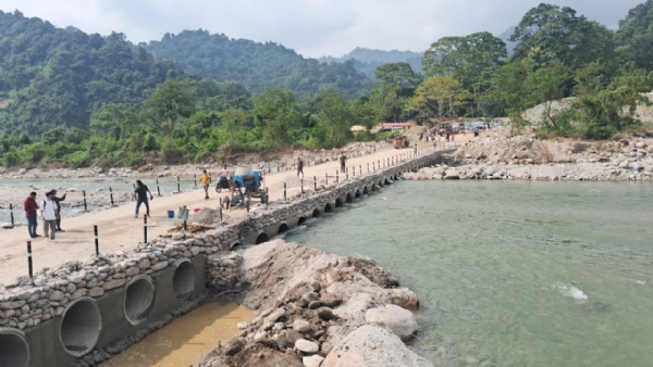 Dhudey bridge opened Dhudey bridge opened