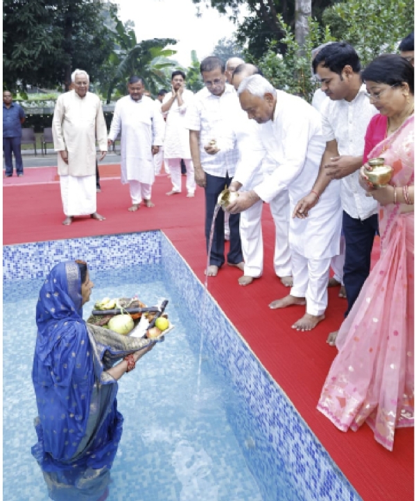 Chhath festival-nitish kumar