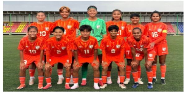 भारतीय यू-२० महिला फुटबल टोलीले कजाखस्तानसँग १–१ को ड्र खेल्यो