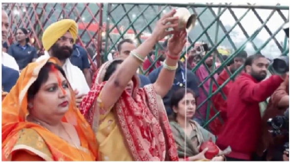 Rekha Gupta-chhath puja Rekha Gupta-chhath puja