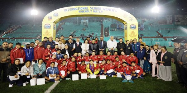 भारत र नेपाल राष्ट्रिय वरिष्ठ महिला फुटबल दलबीच मैत्रीपूर्ण खेल सम्पन्न