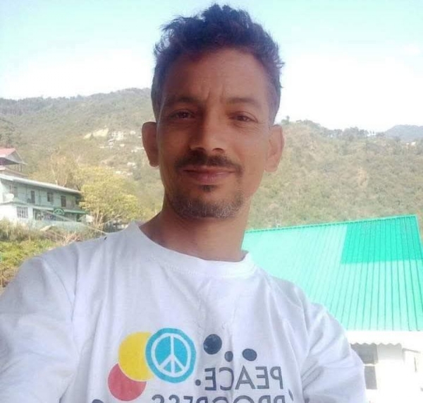 एसडीएफ प्रचार सचिव मंगल प्रसाद न्यौपाने