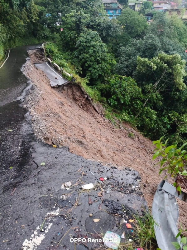 Rohini road closed