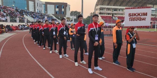 सिक्किमले ईएमआरएस नेशनल स्पोर्ट्स मिटमा जित्यो स्वर्ण पदक