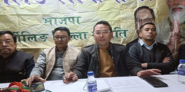 खरसाङमा भाजपाको सांगठनिक साथै एसआईआरलाई लिएर सभा सम्पन्न