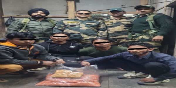 मिजोरममा बीएसएफ र नार्कोटिक्सद्वारा ४.७९ करोड़का लागूऔषध जफत, दुई म्यान्मार नागरिकसहित चार जना पक्राउ