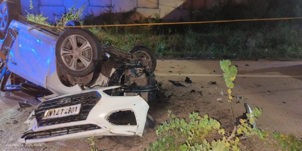 कर्नाटकको कोलारमा भएको भीषण सड़क दुर्घटनामा चार जनाको मृत्यु