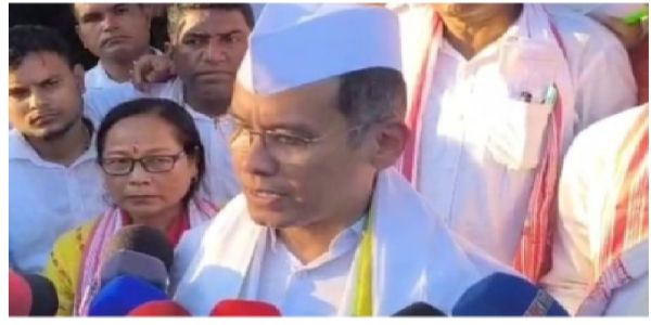 जोरहाटमा काङ्ग्रेस सांसद गौरव गोगोई सवार वाहन दुर्घटनाग्रस्त, भाग्यले बाचे