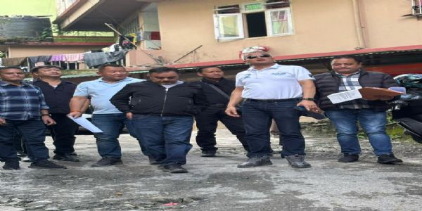 मन्त्री एनबी दाहाल र मन्त्री राजु बस्नेतद्वारा निर्माणाधीन सड़कहरूको निरीक्षण