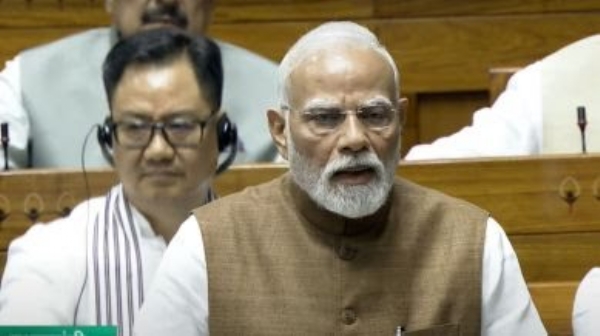 PM Modi in Lok Sabha