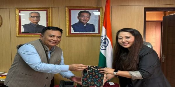 विदेश मन्त्रालयकी निदेशक कार्ग्यालले विधानसभा अध्यक्षसॅंग भेट गरिन्