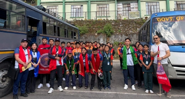 सिक्किमको 89 सदस्यीय ईएमआरएस टोली ओडिशा प्रस्थान सिक्किमको 89 सदस्यीय ईएमआरएस टोली ओडिशा प्रस्थान