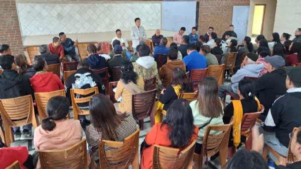 खरसाङ नगरपालिकाका प्रत्येक बुथमा विकास कार्यहरु गर्न सभा सम्पन्न खरसाङ नगरपालिकाका प्रत्येक बुथमा विकास कार्यहरु गर्न सभा सम्पन्न