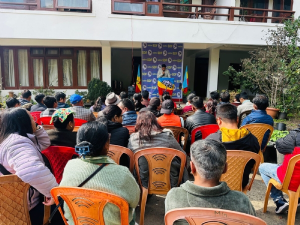 एसडीएफ पार्टीको नाम्ची जिल्लास्तरीय बैठक सम्पन्न