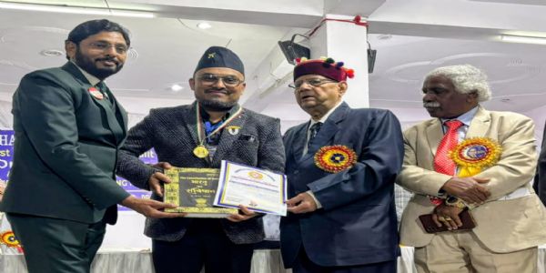 अधिवक्ता बिरेन्द्र रसाइली दिल्लीमा प्रतिष्ठित “बाबा साहेब डा. अम्बेडकर राष्ट्रिय फेलोशिप पुरस्कार-2025” द्वारा पुरस्कृत