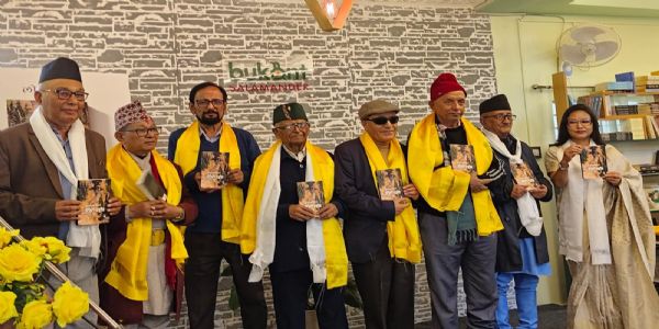 सर्जक कुबेरचन्द्र दाहालकृत उपन्यास ‘टिस्टा-रङ्गीत’ को सिलगढ़ी लोकार्पण सम्पन्न