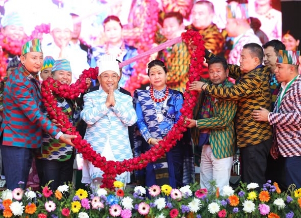 सरम्सा उद्यानमा राज्यस्तरीय चासोक तोङ्गनाम समारोह भव्यरूपमा सम्पन्न सरम्सा उद्यानमा राज्यस्तरीय चासोक तोङ्गनाम समारोह भव्यरूपमा सम्पन्न