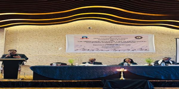 सिक्किम विश्वविद्यालयद्वारा जीएलओएफ जोखिम नक्साङ्कन र मोडेलिङमा जीआईएस अनुप्रयोगहरू सम्बन्धी प्रशिक्षण