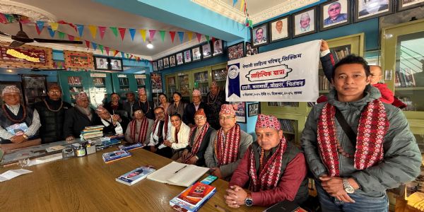 नेसाप सिक्किमको कार्यकारिणी समितिको नेपाल सप्ताहव्यापी साहित्यिक भेटघाट कार्यक्रम समाप्त