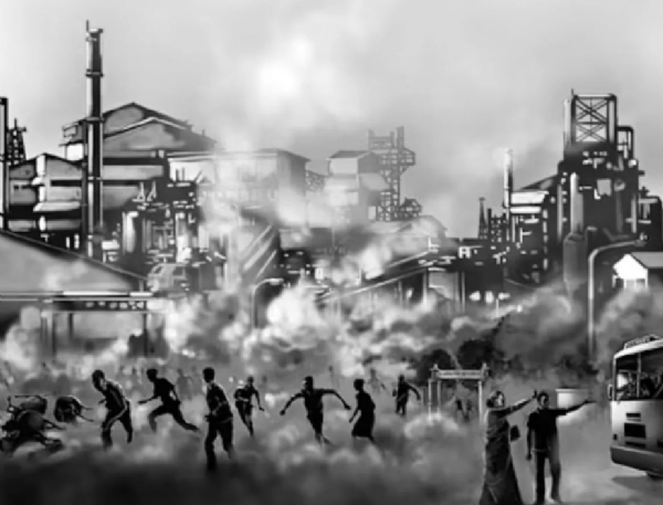 भोपालको युनियन कार्बाइड कारखानाबाट ग्यास लिक भोपालको युनियन कार्बाइड कारखानाबाट ग्यास लिक