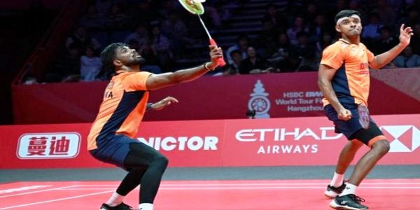 बीडब्ल्यूएफ वर्ल्ड टूर फाइनल्स: सात्विक-चिरागको जोड़ी सेमिफाइनलमा