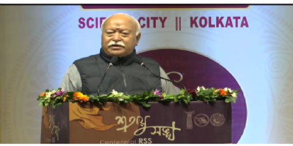 कोलकातामा मोहन भागवतले युवादेखि विदेश नीति र हिन्दुत्वसम्मका प्रश्नहरूमा संघको स्पष्ट धारणा राखे