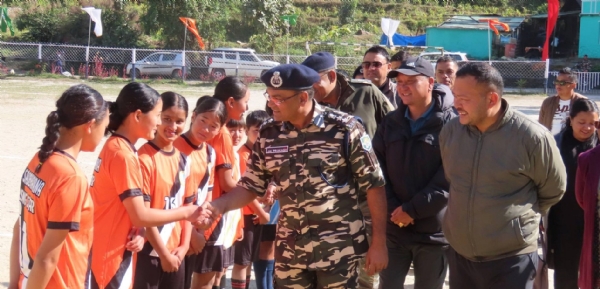 एसएसबीद्वारा देन्ताममा फुटबल टुर्नामेन्ट आयोजित