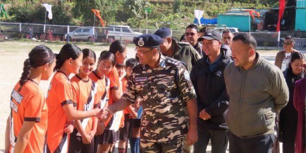 एसएसबीद्वारा देन्ताममा फुटबल टुर्नामेन्ट आयोजित