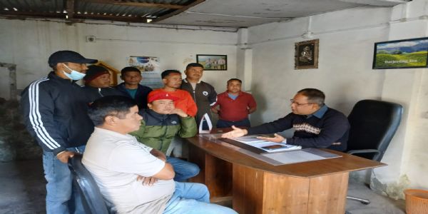 भागोप्रमोको ट्रेड युनियन र नरबुङ चियाबारीको प्रबन्धन पक्षमाझ सभा सम्पन्न