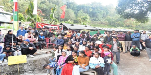 एसएसबीद्वारा ताक्छाङ गाउॅंमा चिकित्सा शिविर आयोजित