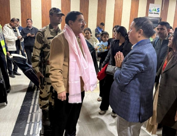 केन्द्रिय मन्त्री प्रल्हाद जोशी सिक्किमको औपचारिक भ्रमणमा