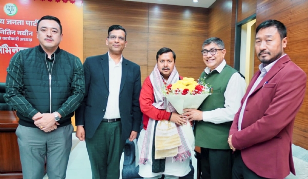 भाजपा सिक्किम प्रतिनिधिमण्डल