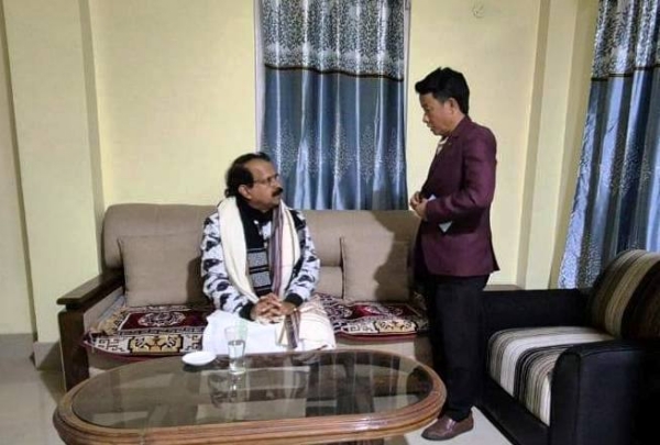 केन्द्रिय राज्यमन्त्री जर्ज कुरियन सिक्किम आइपुगे