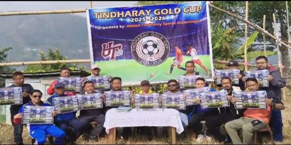 तीनधारे गोल्ड कप फुटबल टुर्नामेन्टको खेल तालिका सार्वजनिक