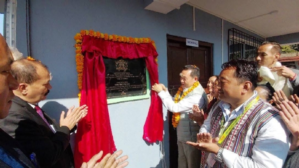 मन्त्री राईले तिङरिथाङ जीपीयूमा नवनिर्मित जीपीके भवनको उद्घाटन गरे मन्त्री राईले तिङरिथाङ जीपीयूमा नवनिर्मित जीपीके भवनको उद्घाटन गरे
