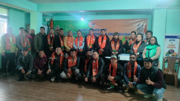 टाशी डाडुल भोटिया भाजपा नाम्ची जिल्ला अध्यक्ष निर्वाचित