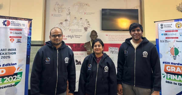 आईआईटी खड़गपुरमा स्मार्ट इन्डिया ह्याकाथन २०२५ को तयारी।