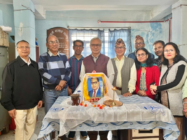 खरसाङ विश्वकर्म समाजद्वारा अम्बेडकर जयन्ती पालन