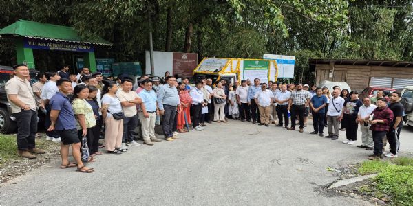 गान्तोक जिल्लामा विकसित कृषि सङ्कल्प अभियानको दोस्रो दिन आयोजित