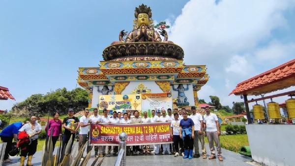 एसएसबीद्वारा पेलिङमा स्वच्छ भारत अभियान सम्पन्न