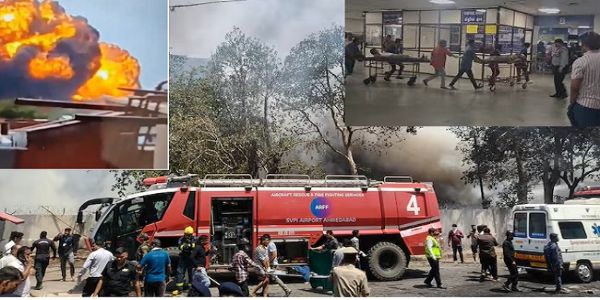 (अपडेट) एयर इण्डियाको विमान दुर्घटनाग्रस्त, राहत र बचाउ कार्य जारी