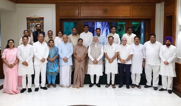 दिल्लीका भाजपा नेताहरूसँग प्रधानमन्त्री मोदीको साढे 3 घण्टा लामो बैठक